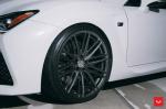Lexus RC F on Vossen Wheels (VFS4) 2017 года